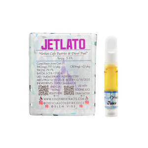 COLD FIRE - Coldfire x Blem Jetlato Juice Vape Cart 1.0g