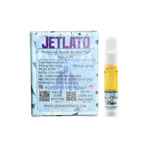 COLDFIRE EXTRACTS - Coldfire x Blem Jetlato Juice Vape Cart 1.0g