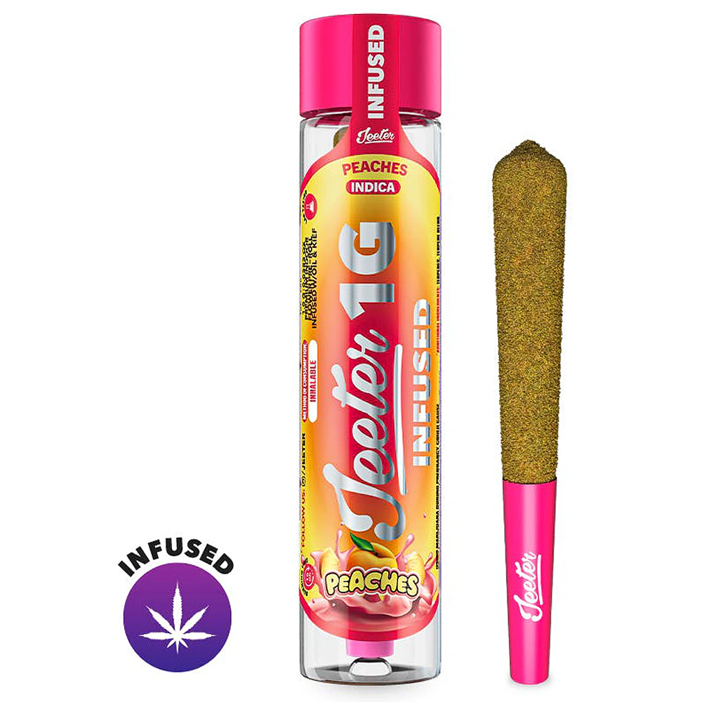 Jeeter - Peaches - Infused Preroll (1g) Main Image