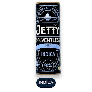 Jetty - Jetty - Solventless - GMO - Vape Cart - 1.0g