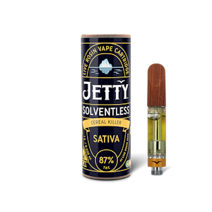 JETTY EXTRACTS - Jetty Extracts - 1g Solventless Cartridge - Cereal Killer