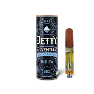 JETTY EXTRACTS - Jetty Extracts - 1g Solventless Cartridge - Donny Burger