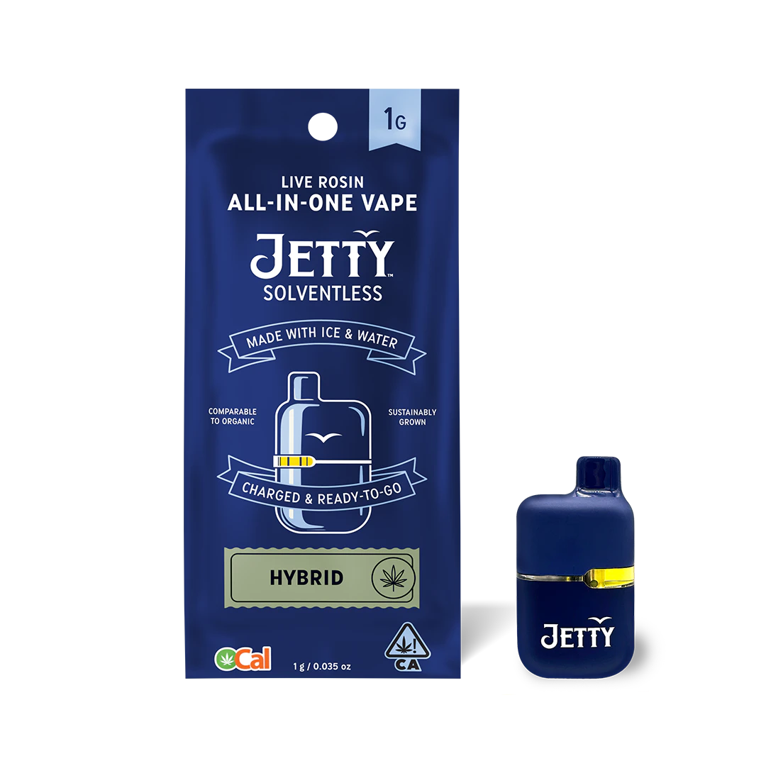 Jetty Extracts - Jetty Extracts - 1g Mini Tank OCal Solventless AIO - Nam Wah Main Image