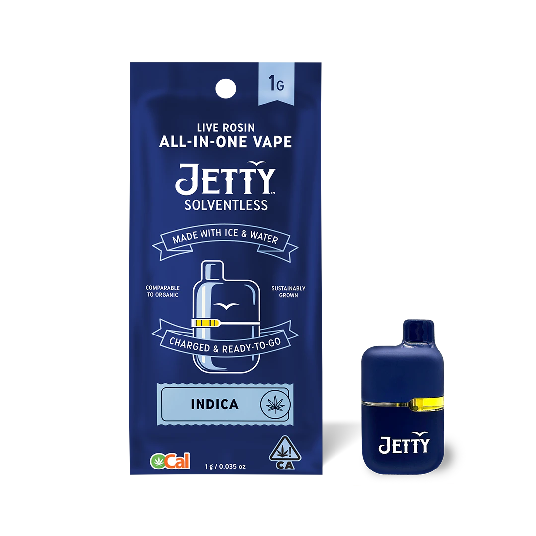 Jetty Extracts - Jetty Extracts - 1g Mini Tank OCal Solventless AIO - Papaya Cake Main Image
