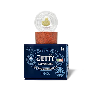 JETTY EXTRACTS - Jetty Extracts - 1g OCal Live Rosin - Papaya Cake