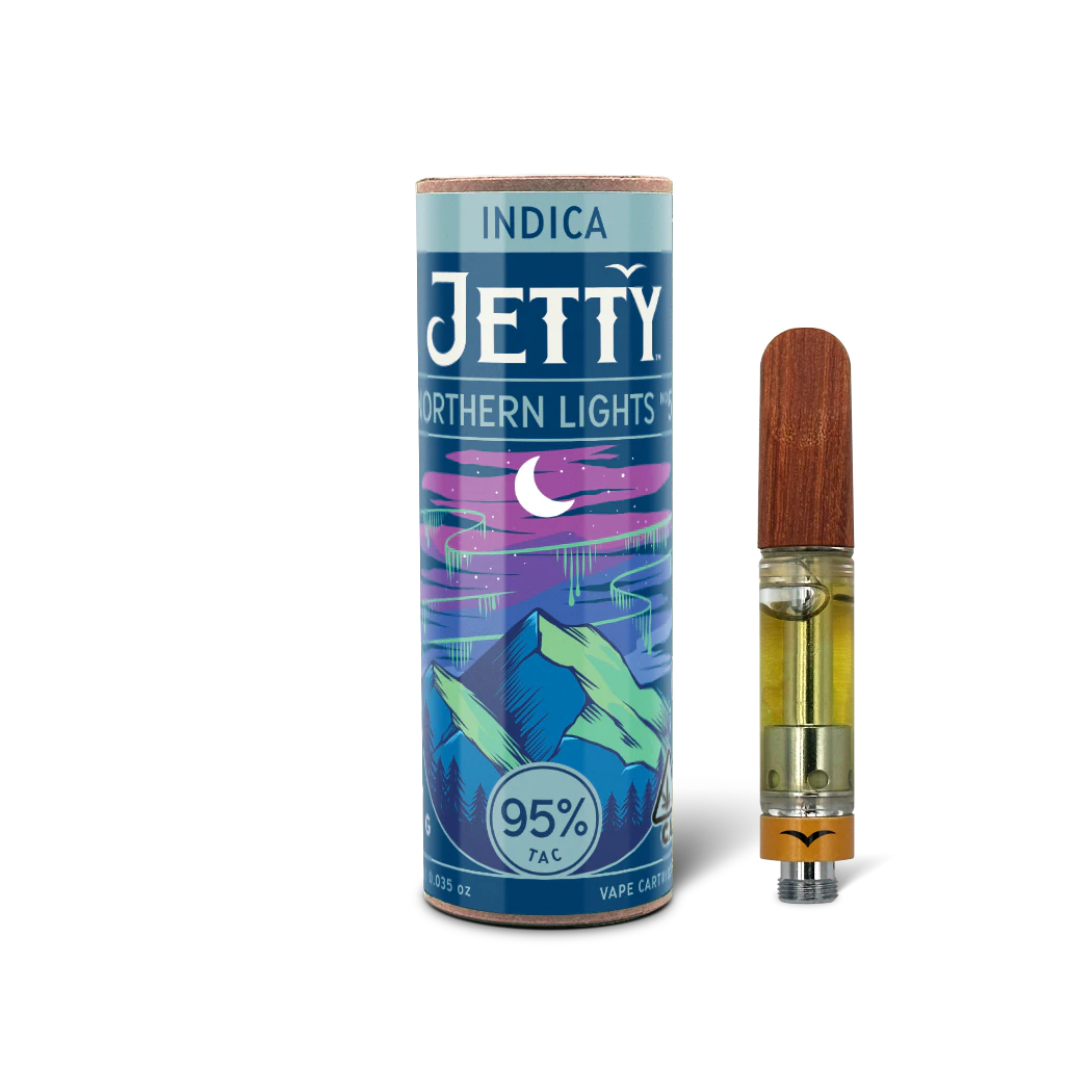 Jetty  - Jetty Extracts - 1g High THC Cart - Northern Lights #5 Main Image