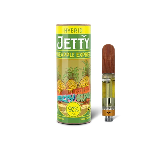 Jetty  - Jetty Extracts - 1g High THC Cart - Pineapple Express