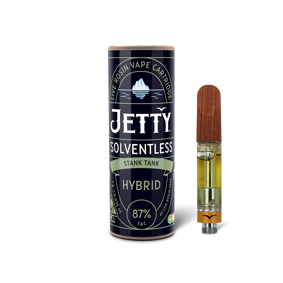 Jetty Extracts - Jetty Extracts - 1g Solventless Cartridge - Stank Tank Main Image