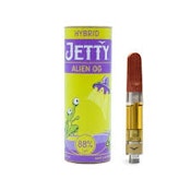 JETTY | ALIEN OG - 510 THREAD | CARTRIDGE | 1G