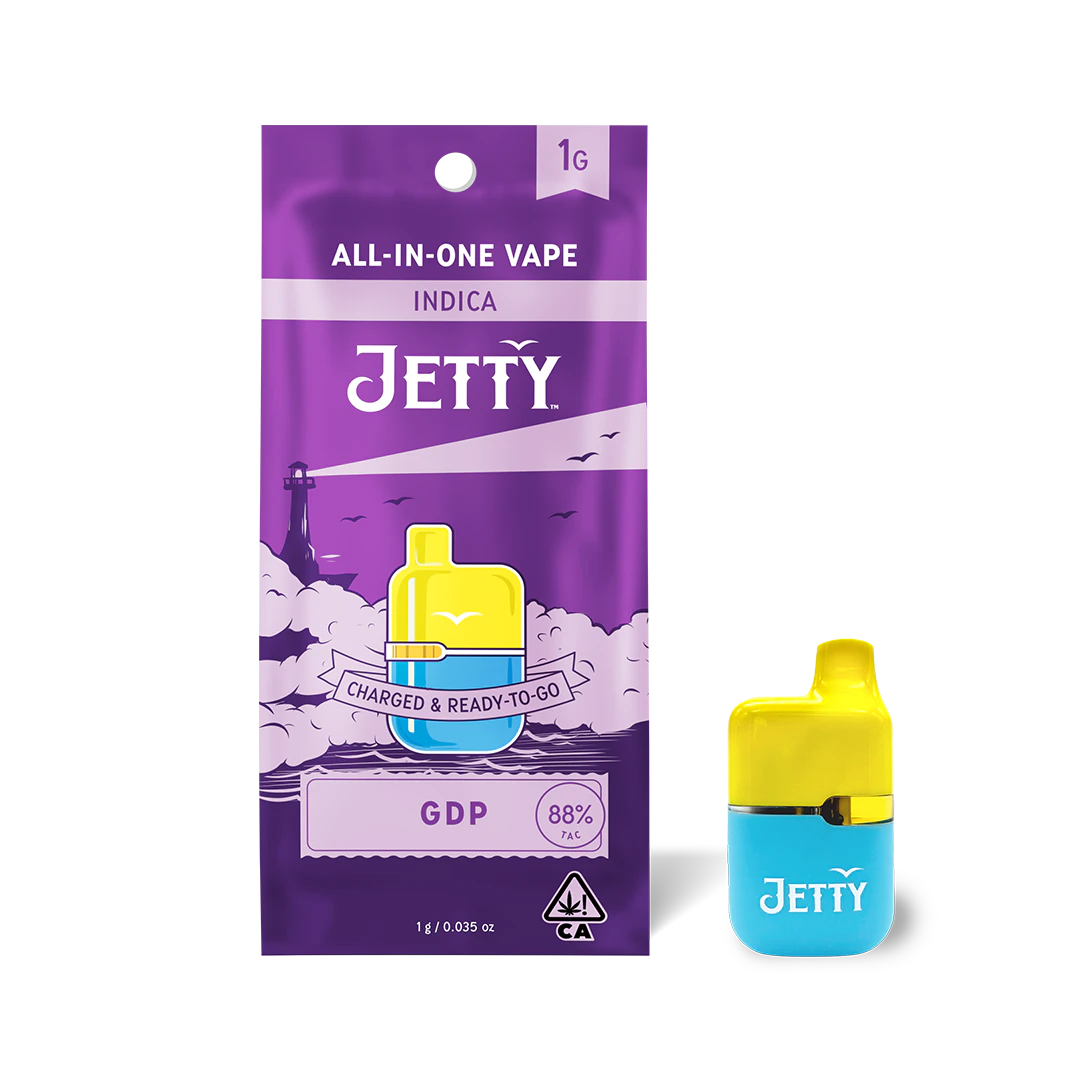 Jetty Extracts - GDP | High THC | Mini Tank AIO Main Image