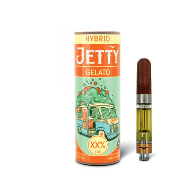 Jetty Extracts - Gelato | High THC | Vape Cartridge Main Image