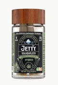 Jetty .5g Cereal Milk x Ice Cream Cake Live Rosin Preroll 5pk