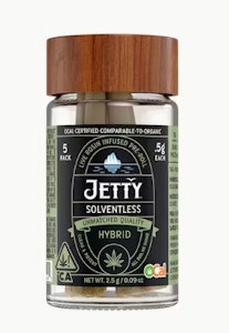 JETTY EXTRACTS - Jetty .5g Cereal Milk x Ice Cream Cake Live Rosin Preroll 5pk