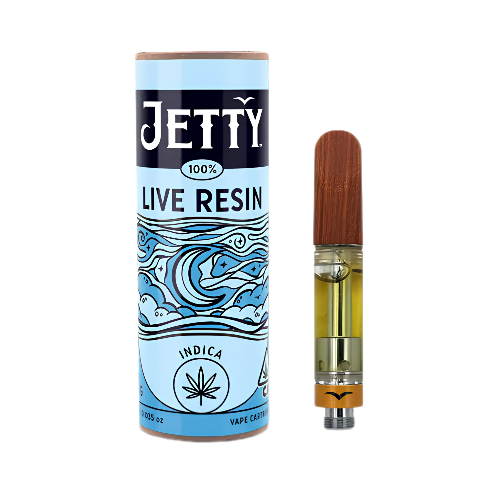 Jetty - Jetty | Atomic Peach | Live Resin Cartridge | [1g] | Indica Main Image