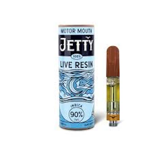JETTY - JETTY | MOTOR MOUTH LIVE RESIN - 510 THREAD | CARTRIDGE | 1G