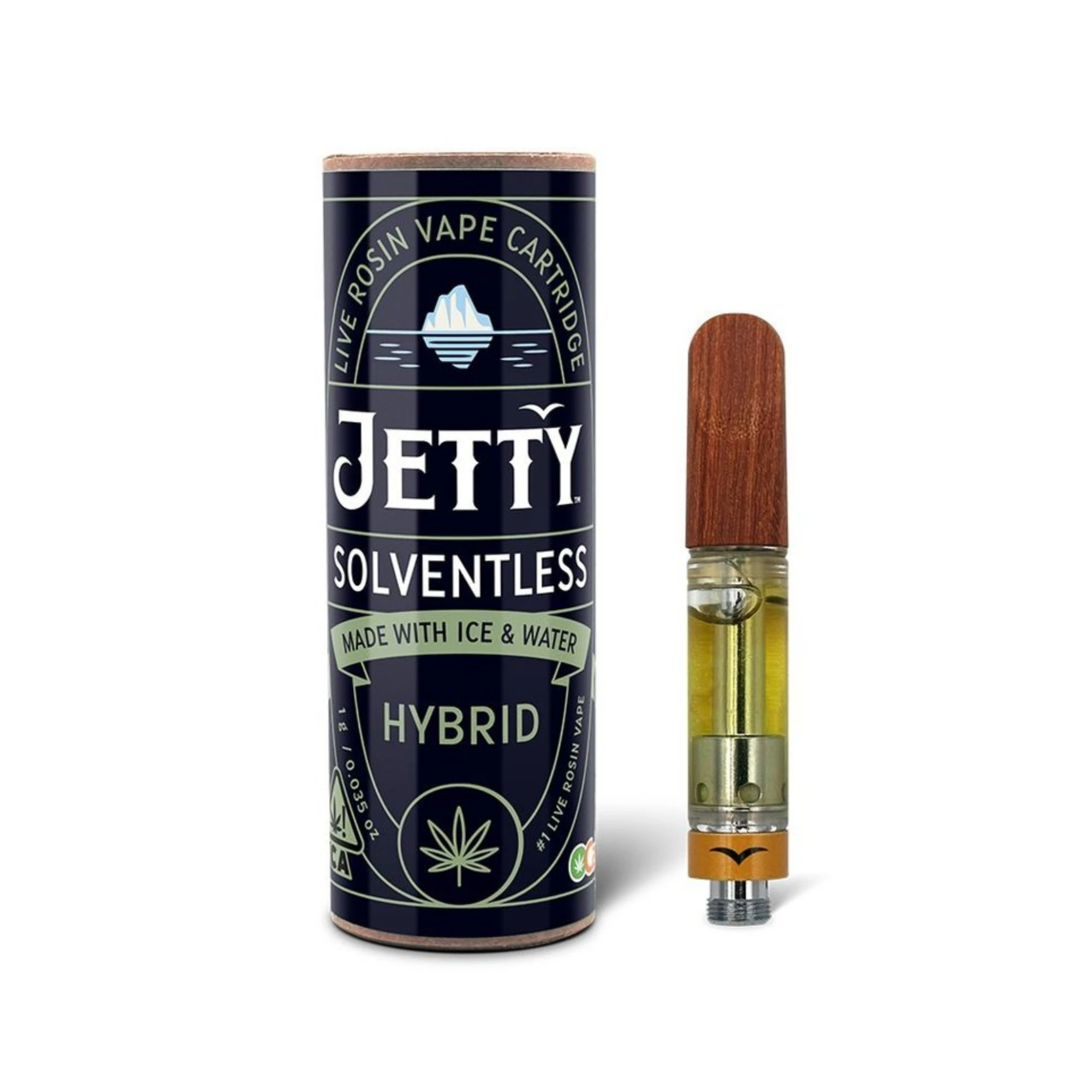 Jetty - Jetty | Gas Man | Solventless Cartridge | [1g] | Hybrid Main Image