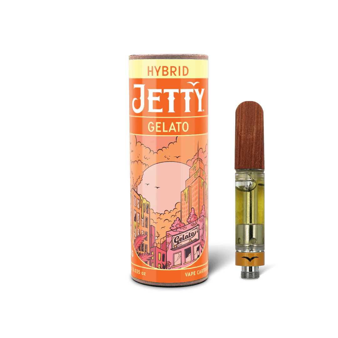 Jetty Extracts - Jetty- 1g Cartridge High THC (Gelato-Hybrid) Main Image