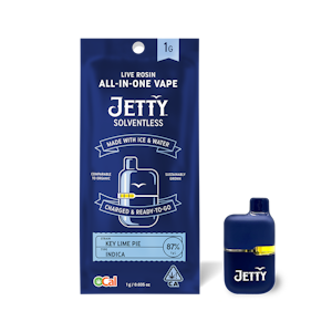 JETTY EXTRACTS - AIO (Mini Tank) - Key Lime Pie (OCAL Solventless) - 1g (I) - Jetty