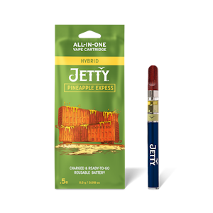 Jetty - Pineapple Express High THC All-in-One Vape Pen .5g | Jetty