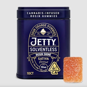   Rosin Shine  | Solventless Gummies | Jetty Extracts 