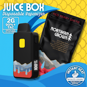 Northern Grown - Red Berry Sherb - 2g Disposable - Northern Grown