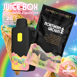 Northern Grown - Rainbow Sherbet - 2g Disposable - Northern Grown
