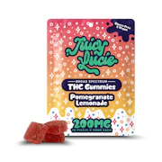 Pomegranate Lemonade 200mg Gummies (10x20mg) - JUICY LUCIE