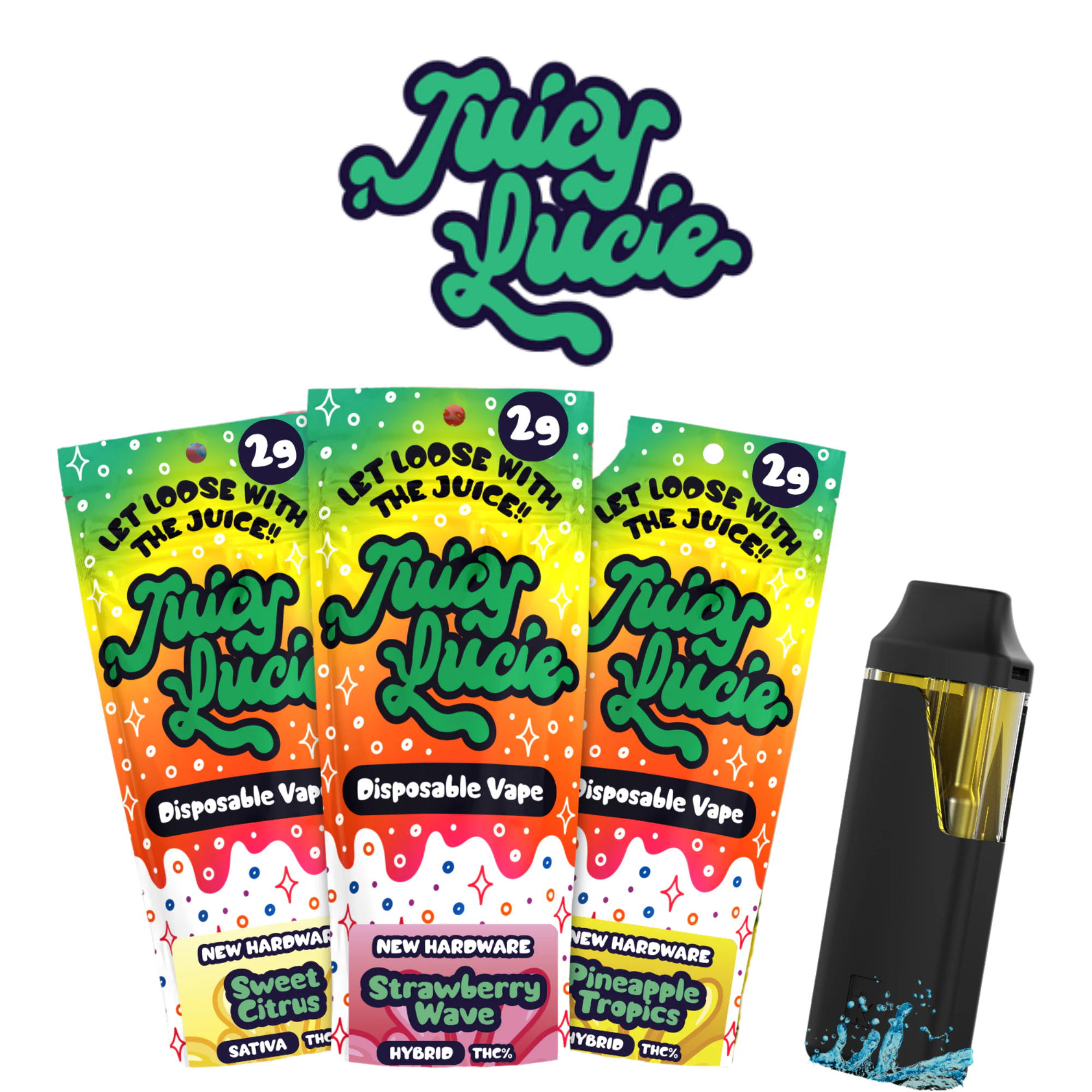 Juicy Lucie - Blue Razz Drift | Disposable | 2g Main Image
