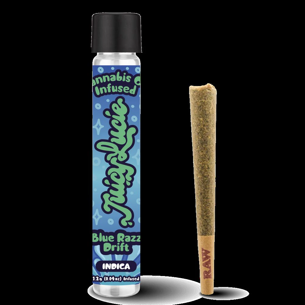 Juicy Lucie - Juicy Lucie - Infused Joint - Blue Razz Drift - 1.2g Main Image