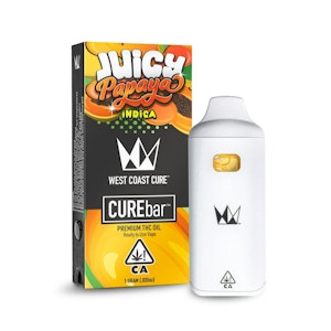 WEST COAST CURE - West Coast Cure Juicy Papaya CUREbar Disposable 1.0g