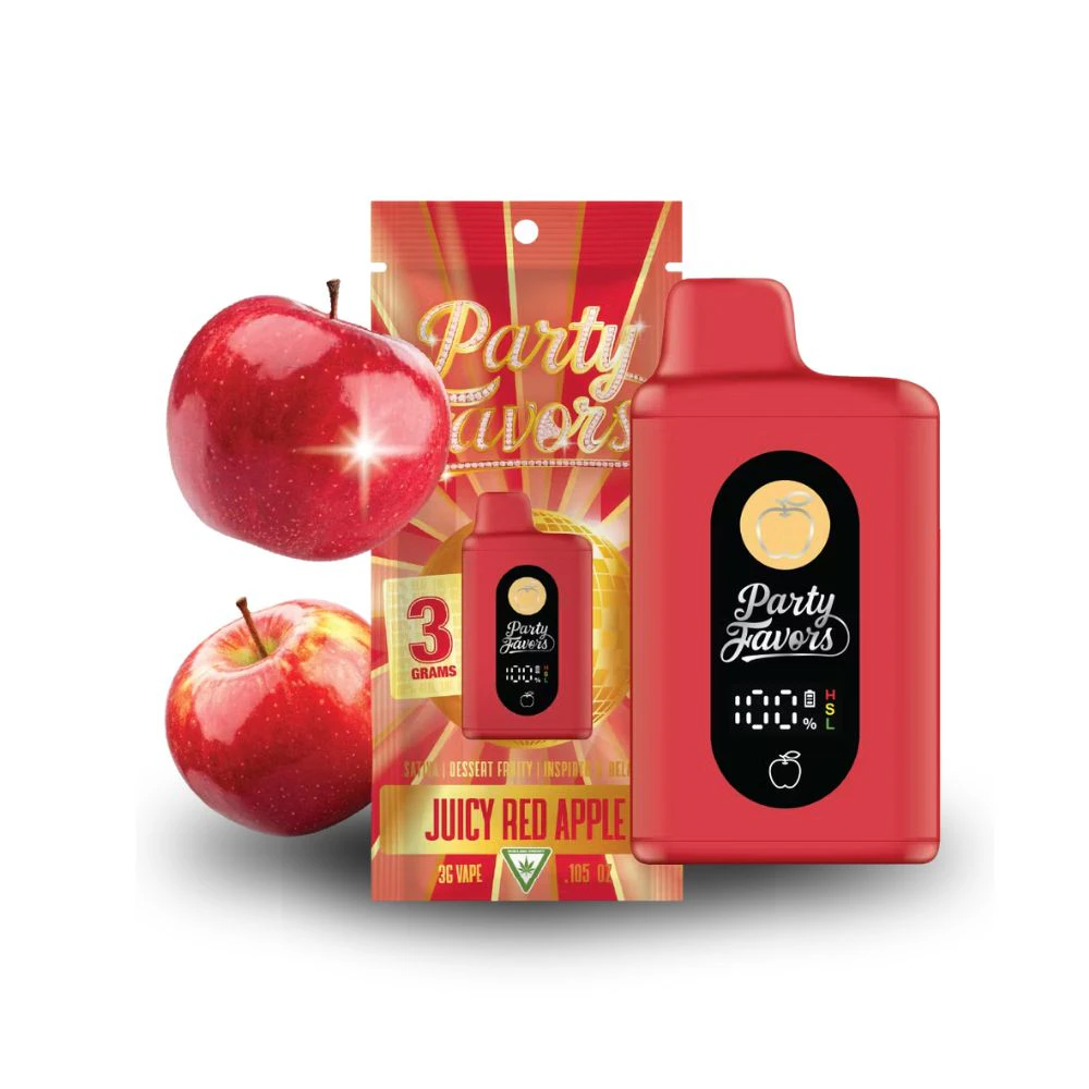 Party Favors - Juicy Red Apple 3g Juicebox Disposable - PARTY FAVORS Main Image