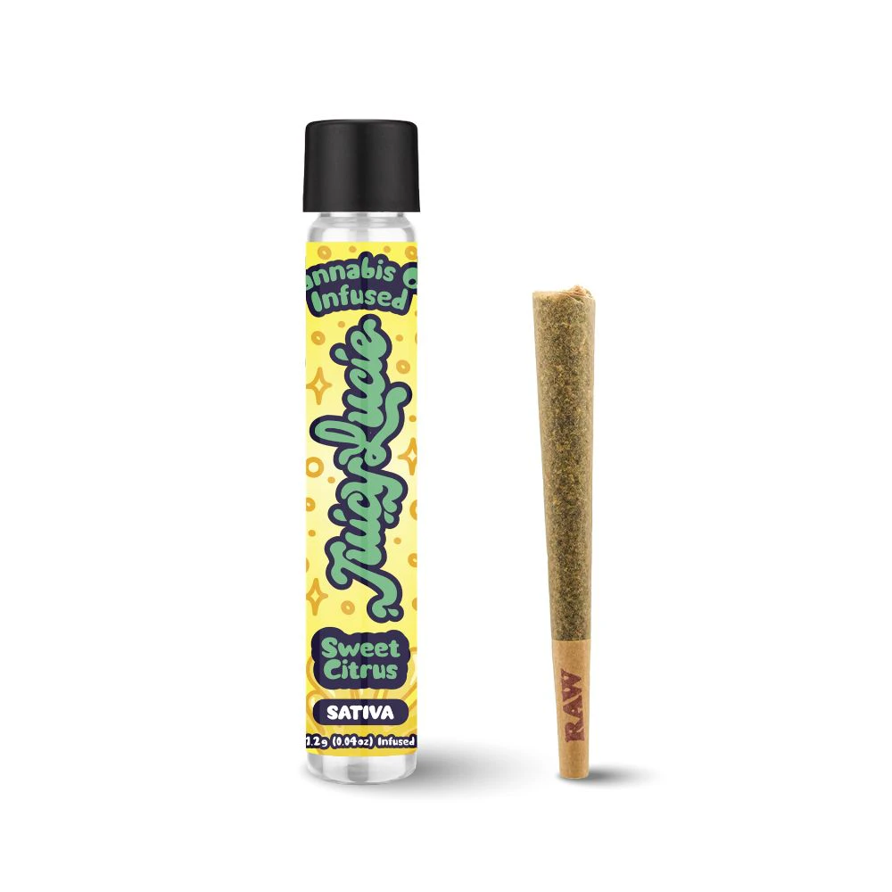 Juicy Lucie - Sweet Citrus 1.2g Infused Preroll - JUICY LUCIE Main Image