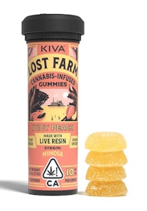 LOST FARM - Lost Farm Gummies Juicy Peach 100mg