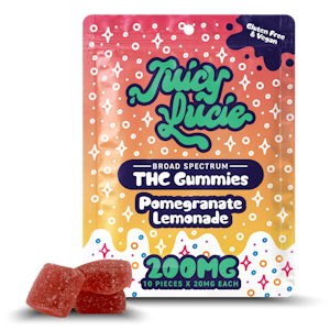 Juicy Lucie - Common Citizen - Juicy Lucie Pomegranate Lemonade Vegan - 200mg