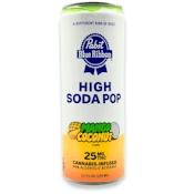 Pabst Blue Ribbon - High Soda - Mango Coconut - Beverage - 12oz - 25mg
