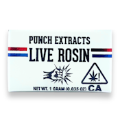 Punch - Live Rosin Badder - Berry Sugar Runtz T3 - Concentrates - 1.0g