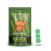 Green Apple 200mg Gummies (10x20mg) - JUNGLE JUICE