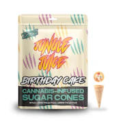 Birthday Cake 200mg Chocolate Filled Sugar Cones (10x20mg) - JUNGLE JUICE