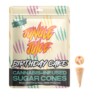 Jungle Juice - Birthday Cake Cones | 200mg