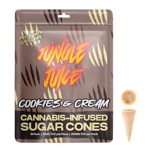 Jungle Juice - Cookies & Cream Cones | 200mg