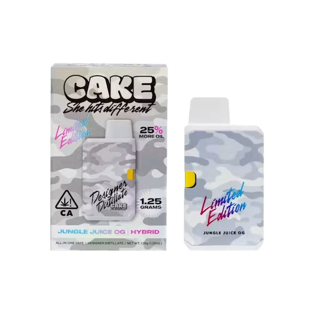 CAKE she hits different - JUNGLE JUICE OG CAMO DISPOSABLE 1.25G - CAKE Main Image