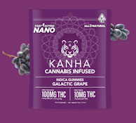 KANHA - Edible - Nano Vegan - Galactic Grape - 100MG