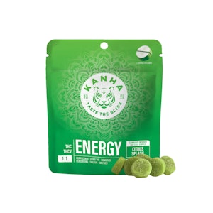 KANHA - Kanha Nano Sativa Citrus Splash 1:1 THC:THCV Energy Gummies