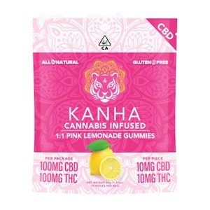 KANHA - 1:1 CBD PINK LEMONADE - KANHA