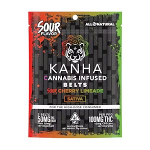 KANHA - BELT - SOUR CHERRY LIMEADE 100MG - KANHA