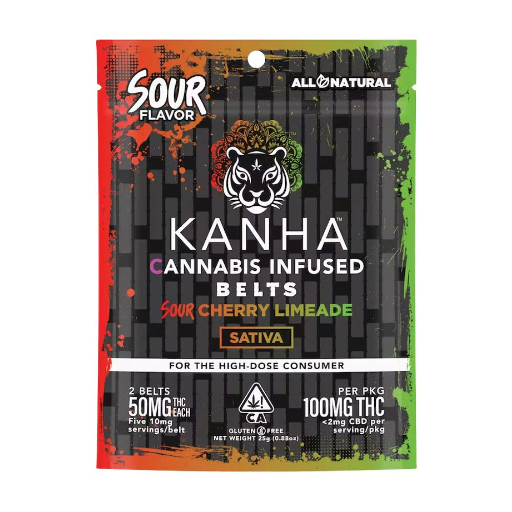 KANHA - BELT - SOUR CHERRY LIMEADE 100MG - KANHA Main Image