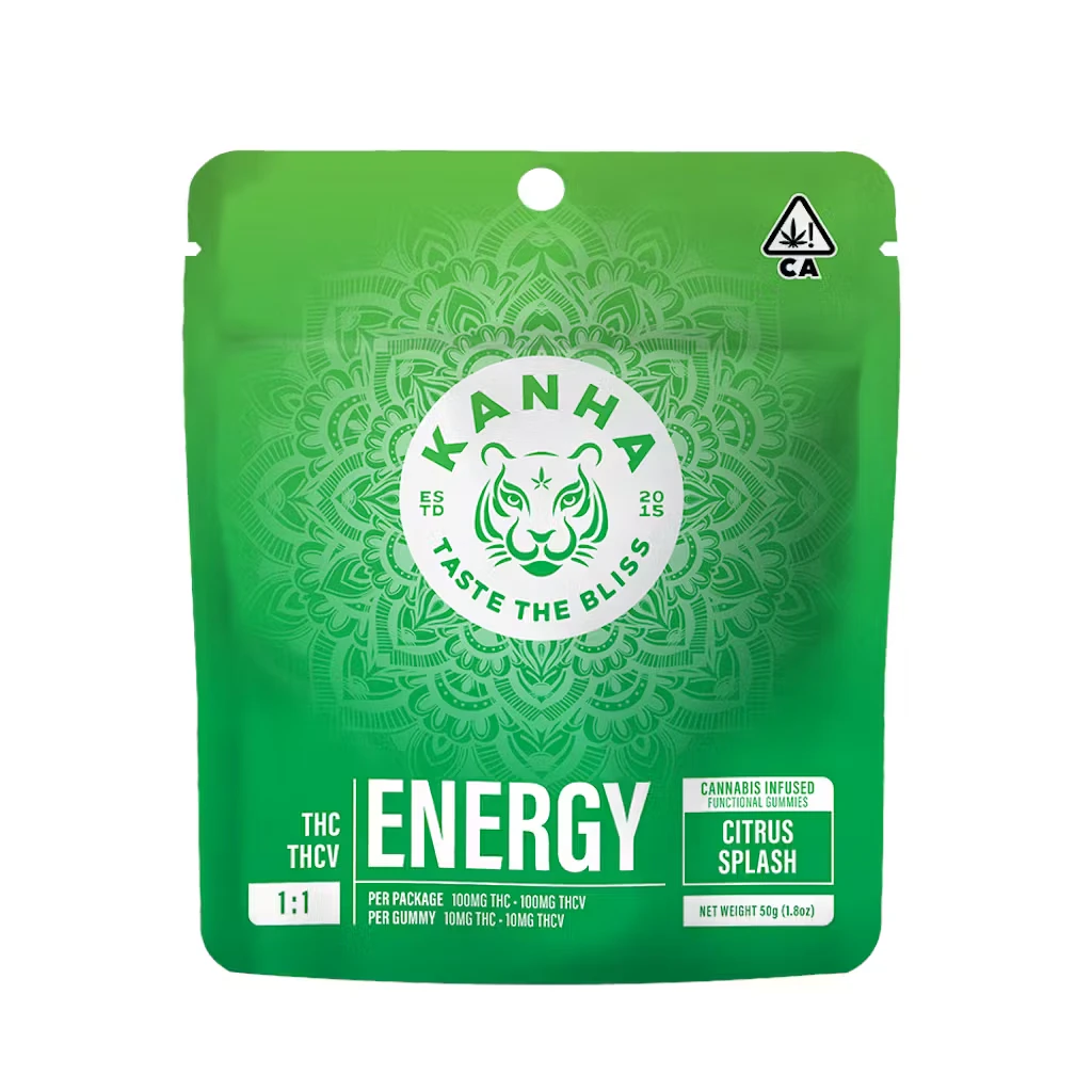 KANHA - Citrus Splash | FX | NANO | ENERGY 1:1 | KANHA |100mg THC | 10-pack Main Image