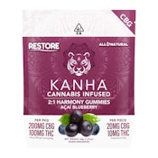 NANO - 2:1 CBG ACAI BLUEBERRY GUMMY - KANHA