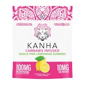 INDICA PINK LEMONADE GUMMIES 100MG - KANHA