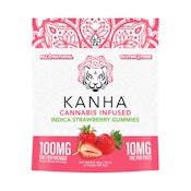 INDICA STRAWBERRY GUMMIES 100MG - KANHA